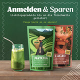 Naturalebio BIO Herbata zielona w proszku 100 g. Do gotowania i pieczenia. Oryginalna japońska matcha. Zielona herbata z Japonii, wegańska, bezglutenowa i bez GMO. Naturalny produkt organiczny.