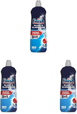 Finish Shine & Nabłyszczacz - Do błyszczących i suchych naczyń bez zacieków - Megapack 800 ml (3 szt.) Naty Shop