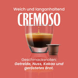 Caffè Vergnano 1882 - Kaffeekapseln kompostowalna Èspresso, kompatybilna z Nespresso, Cremoso (kremowa) - Packung Enthält 100 Kapseln