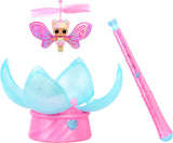 LOL niespodzianka! Magic Flyers Fairies Tots - Dziecko Kwiatów - Zawiera 1 lalkę i 1 magiczną różdżkę w opakowaniu w kształcie kwiatu, 2 sztuki do zebrania, Róża