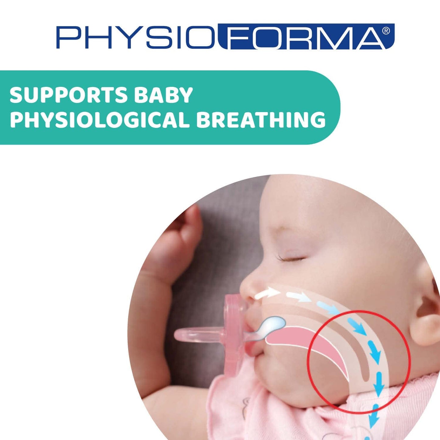 Chicco PhysioForma Smoczek Comfort 6-16 miesięcy, 1 sztuka, smoczek z silikonowym smoczkiem, wspomaga fizjologiczne oddychanie i wspomaga prawidłowy rozwój jamy ustnej, niebieski