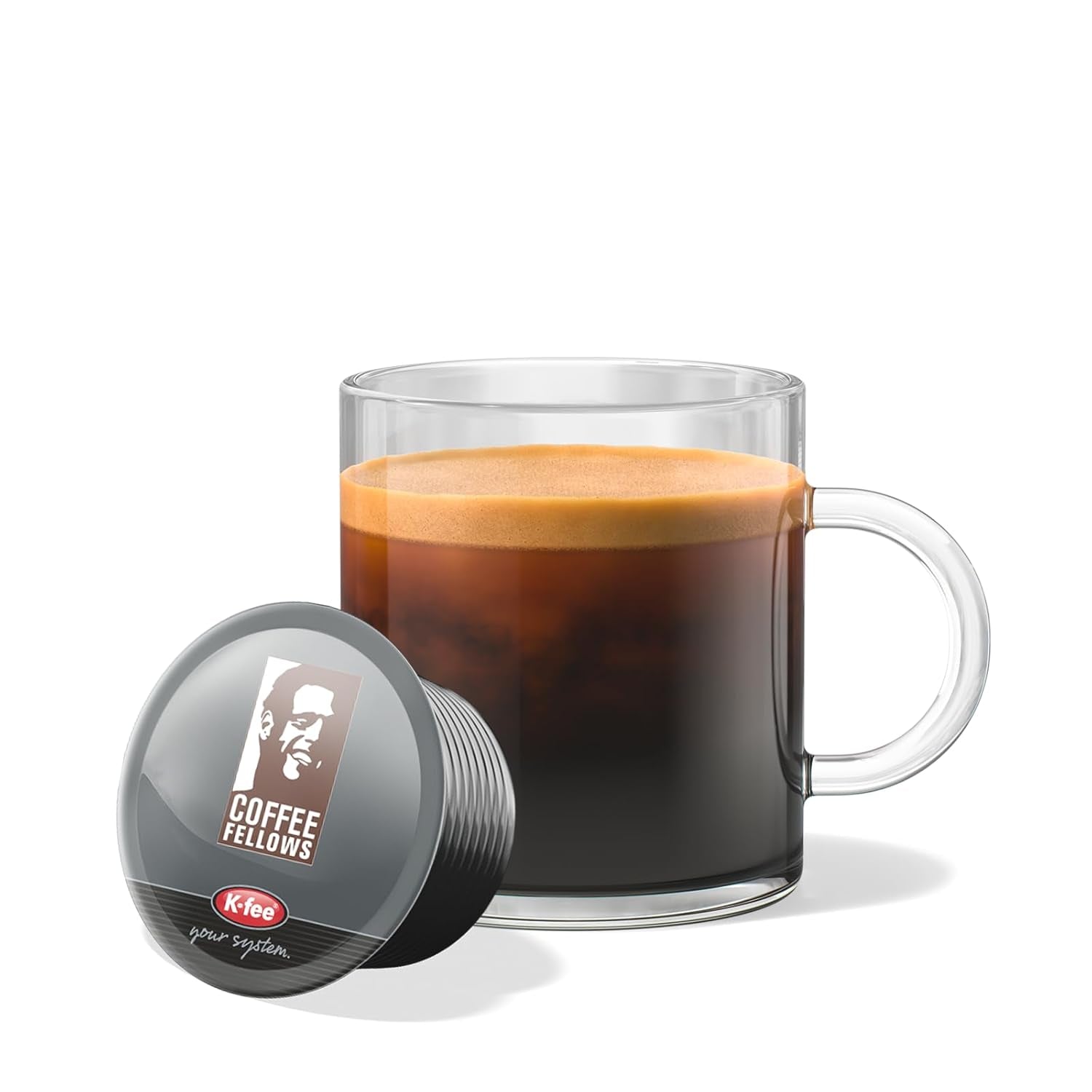 Kapsułki do espresso Coffee Fellows Blend, kompatybilne z K-fee, EXPRESSI i Tchibo Cafissimo*, schokoladig-fruchtige Aroman, 120 Kaffeekapseln