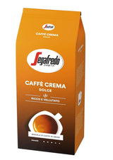 Segafredo Zanetti Caffè Crema Dolce - Całe ziarna (opakowanie 1 kg) - Pasuje do Caffè Crema - Kawa ziarnista jasno i średnio palona o łagodnym i zrównoważonym smaku (2 opakowania)