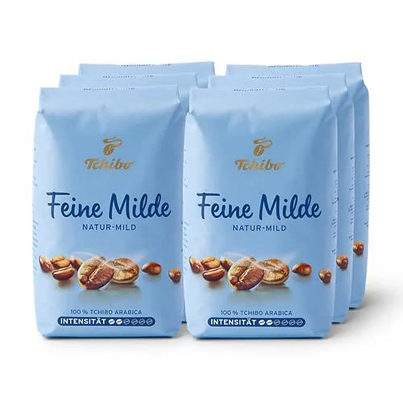 Tchibo - Drobna, łagodna fasola - 6 x 500 g