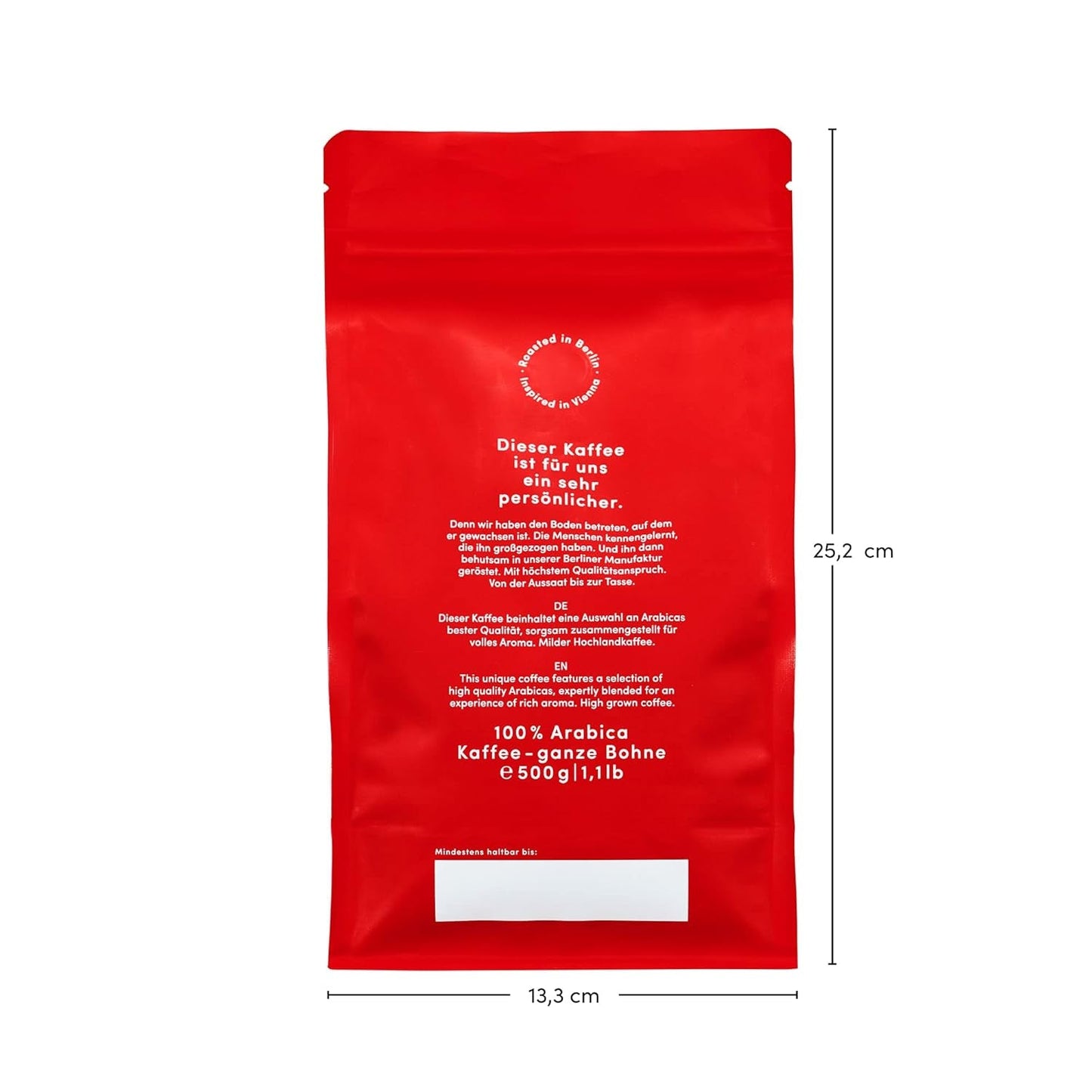 Palarnie Pick Espresso Blend - 100% Arabica, ganze Bohne - vielschichtige Röstung - frisch in Berlin geröstet - 500g