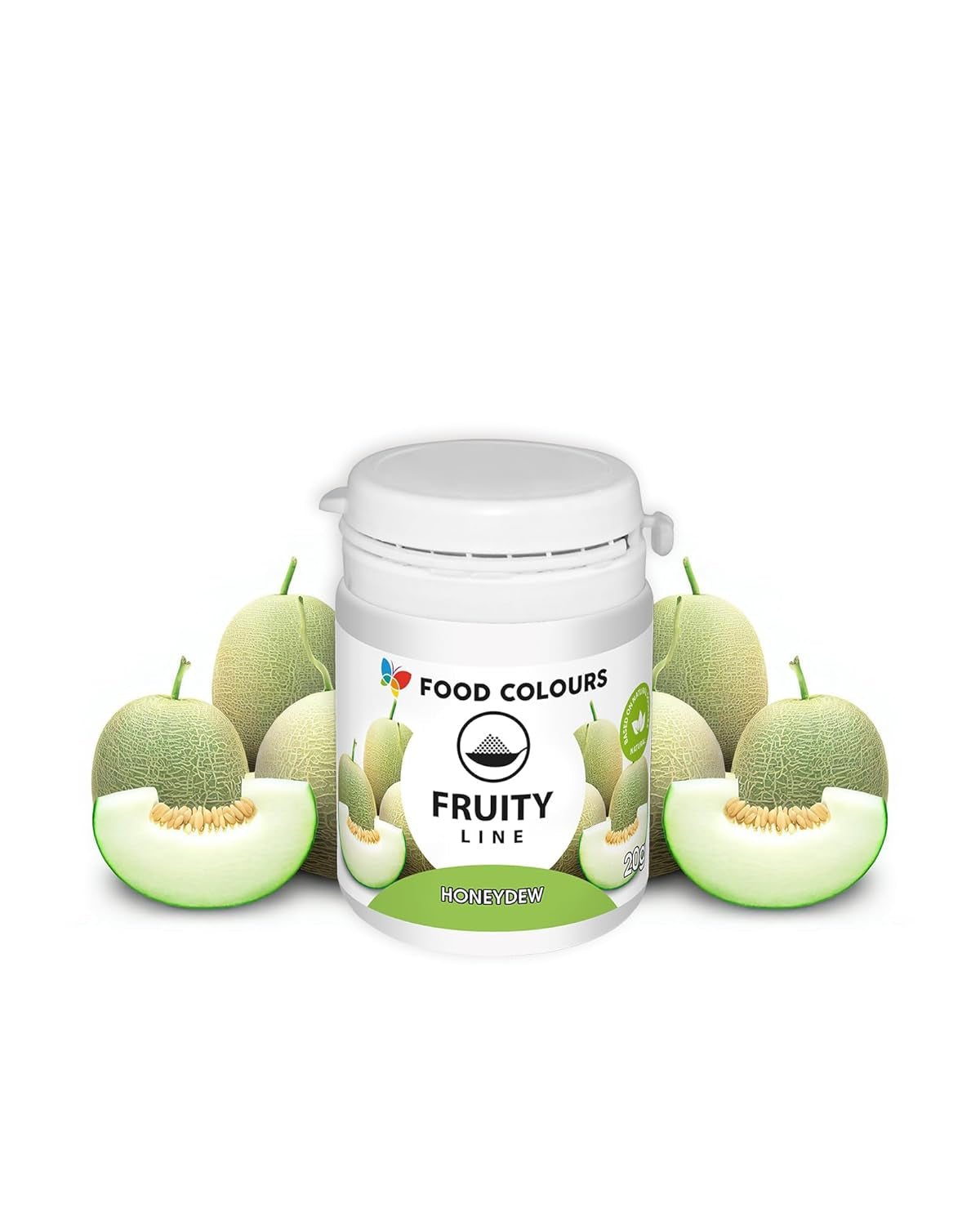 Barwnik spożywczy w proszku barwnik naturalny Fruity Line BLUEBERRY 20G naturalny barwnik w proszku do kremów polewa biszkoptowa do ciasta w proszku barwnik spożywczy do galaretek do napojów