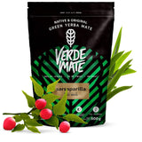 Zestaw do herbaty ziołowej Yerba Mate | Yerba Mate z ziołami | Green Mate Green Energy Guarana, Guayusa Jazmin, Sarsaparilla | Brazylijska zielona Yerba Mate | 3X500G