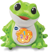 Vtech Baby Jumping Frog - Mówiąca skacząca żaba z 3 piosenkami i 12 piosenkami - Na 12-36 miesięcy Zabawki dla dzieci Naty Shop Domyślny tytuł