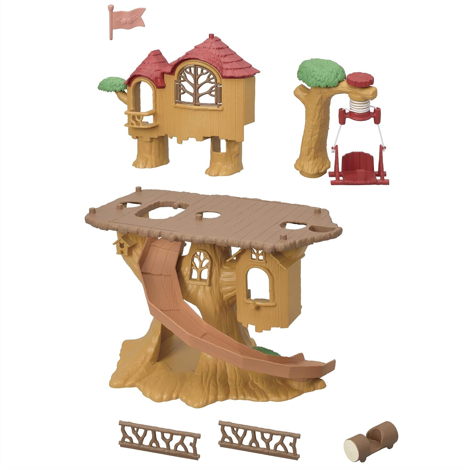 Sylvanian Families 5494 Domek na drzewie z przygodą — zestaw z domkiem dla lalek