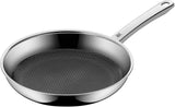 Patelnia indukcyjna WMF Profi Resist 24 cm, materiał z wielowarstwową powłoką, struktura plastra miodu, uchwyt ze stali nierdzewnej, odporne na piekarnik Garnki i patelnie Naty Shop 24 Cm