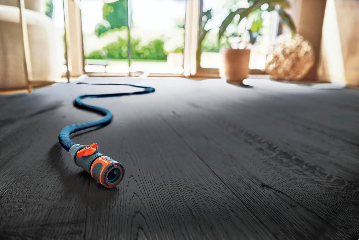 Wąż tekstylny Gardena Liano Xtreme 1/2", zestaw 10 metrów + adapter wewnętrzny