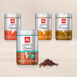 illy, Kaffeebohnen Arabica Selection Costa Rica, 100% Arabica z karmelem, Schokoladen- und Vanillenoten, süßer Gesmack, 1 dawka mit 250g