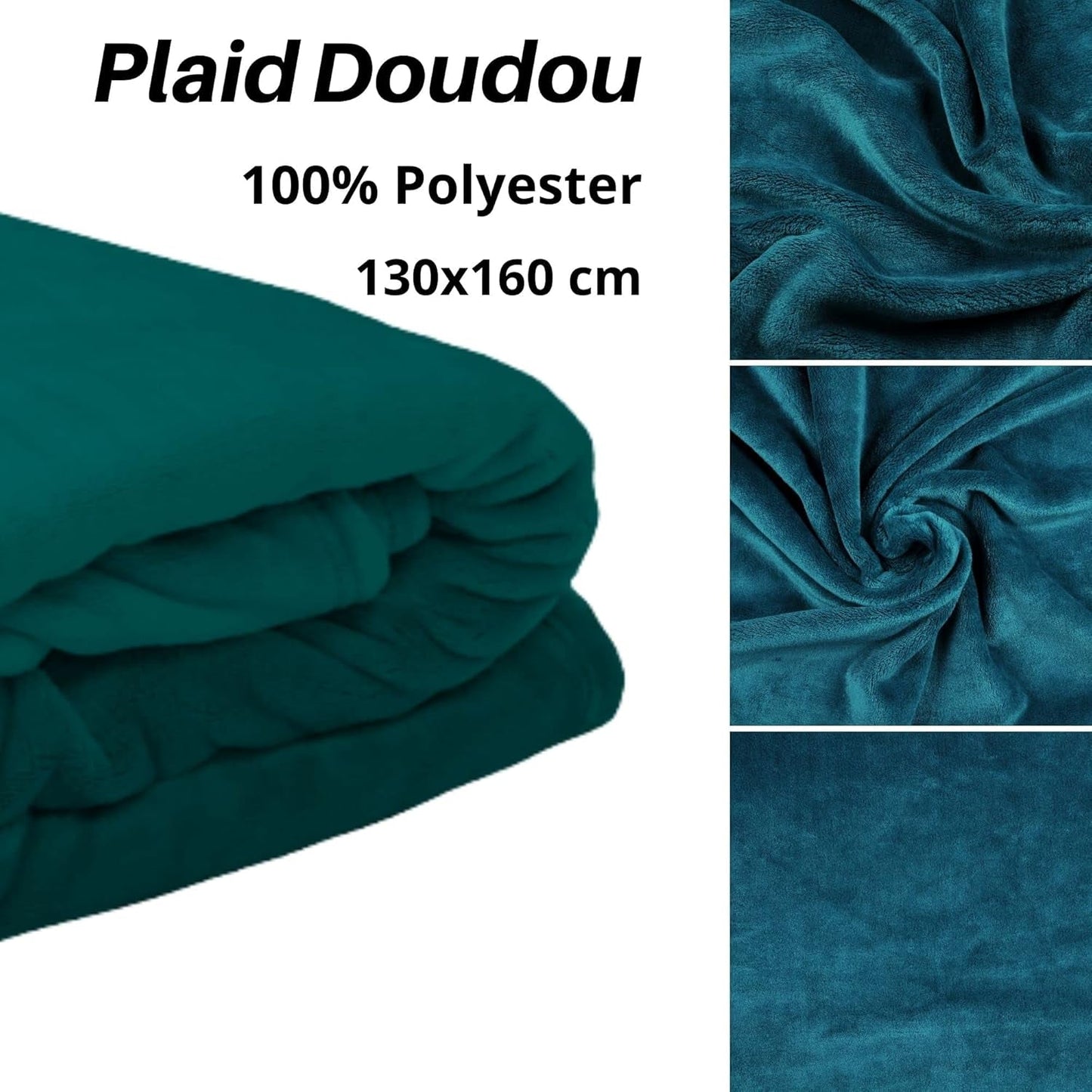 Urocza tkanina poliestrowa z przytulną kaczką Casa 130 X 160 cm Kołdry i kołdry Naty Shop