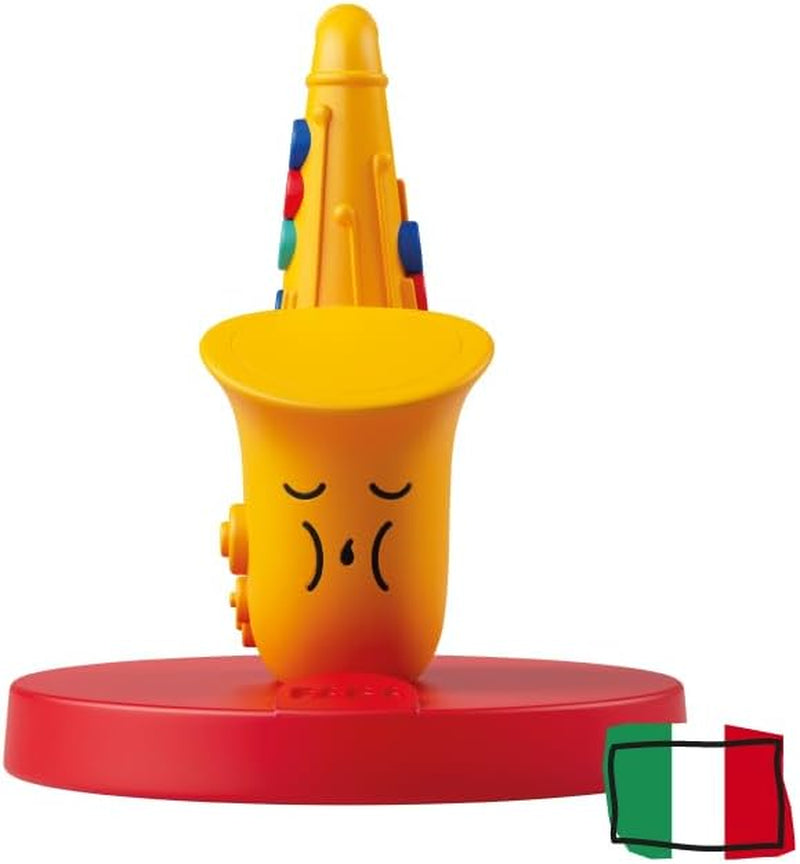 Figura dźwiękowa - rytm jazzowy - muzyka, piosenki i dźwięki, treści edukacyjne zabawka, chłopcy i dziewczęta od 0 lat, wersja włoska Bebe Naty Shop Toys Domyślny tytuł