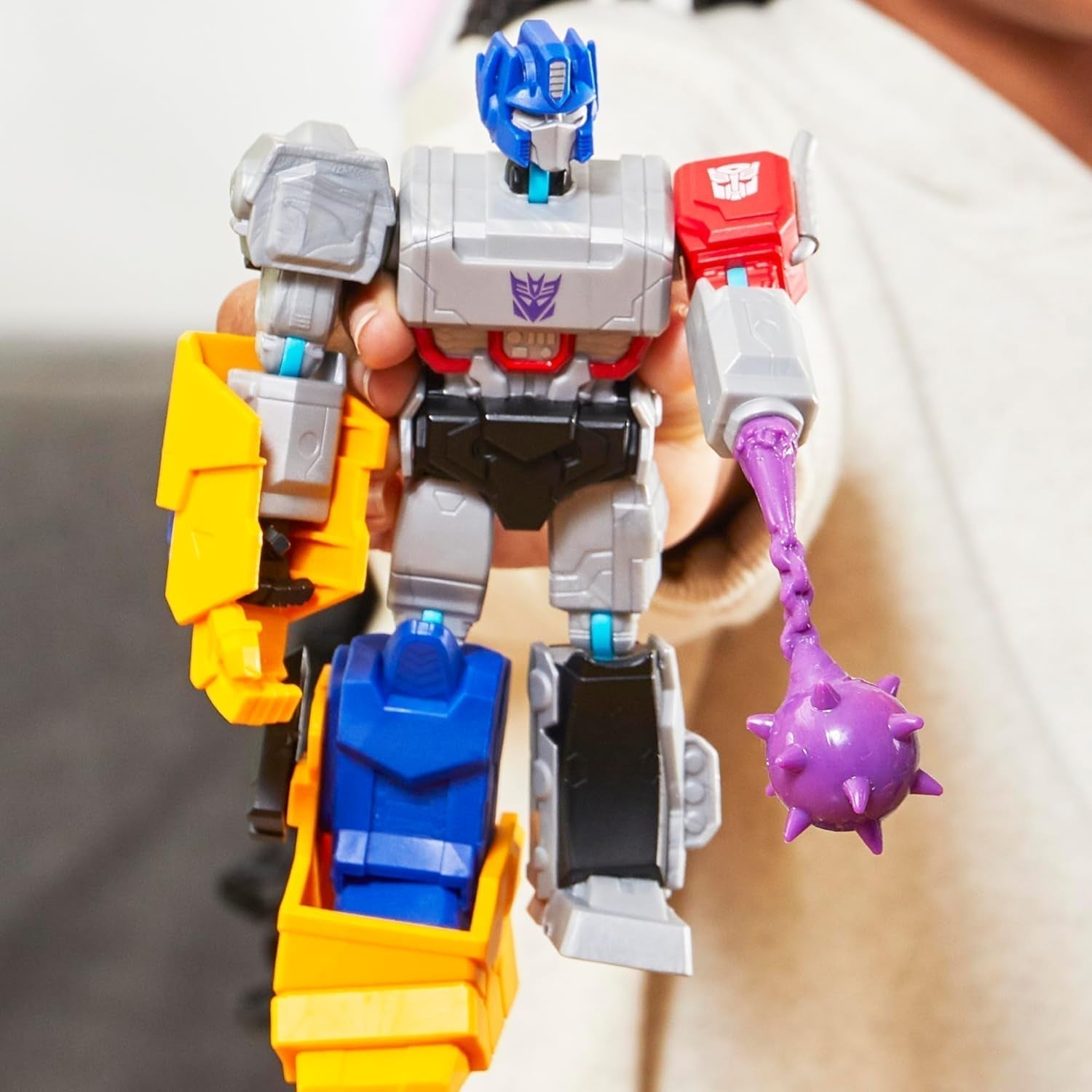 Transformers Mixmashers Optimus Prime Konfigurowalne figurki i akcesoria Deluxe Figurki Naty Shop