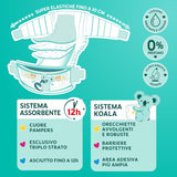 Pampers Baby Dry Maxi Rozmiar 4 (7-18 kg), 200 pieluch + 500 bezpłatnych dodatkowych punktów przytulania
