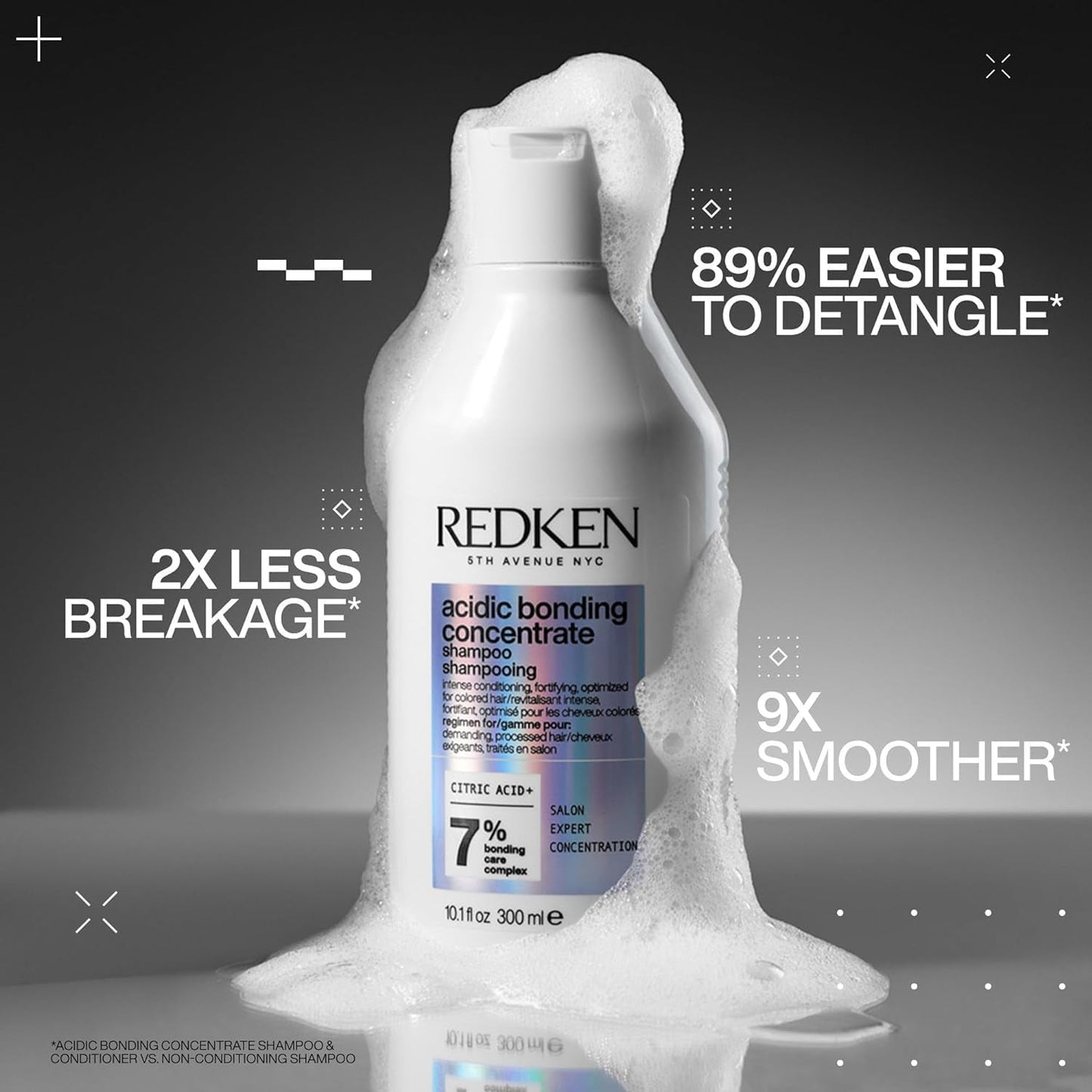 Redken Acidic Bonding Shampoo Koncentrat do włosów farbowanych, 300ml Redken Prysznic i kąpiel