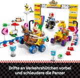 LEGO Super Mario: Mario Kart — zestaw Baby Peach i Grand Prix, figurki Nintendo — Toad, Lakitu, Baby Peach i Lemmy, prezent dla chłopców, dziewcząt i graczy w wieku powyżej 8 lat, zabawka przygodowa 72036 Zestawy do budowania Szukaj w sklepie LEGO