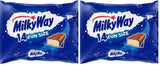 Mini opakowanie czekolady zbiorczej, mini tabliczki czekolady z kremem nugatowym w karmelu, 227 g, pomysł na prezent czekoladowy, duże opakowanie czekolady