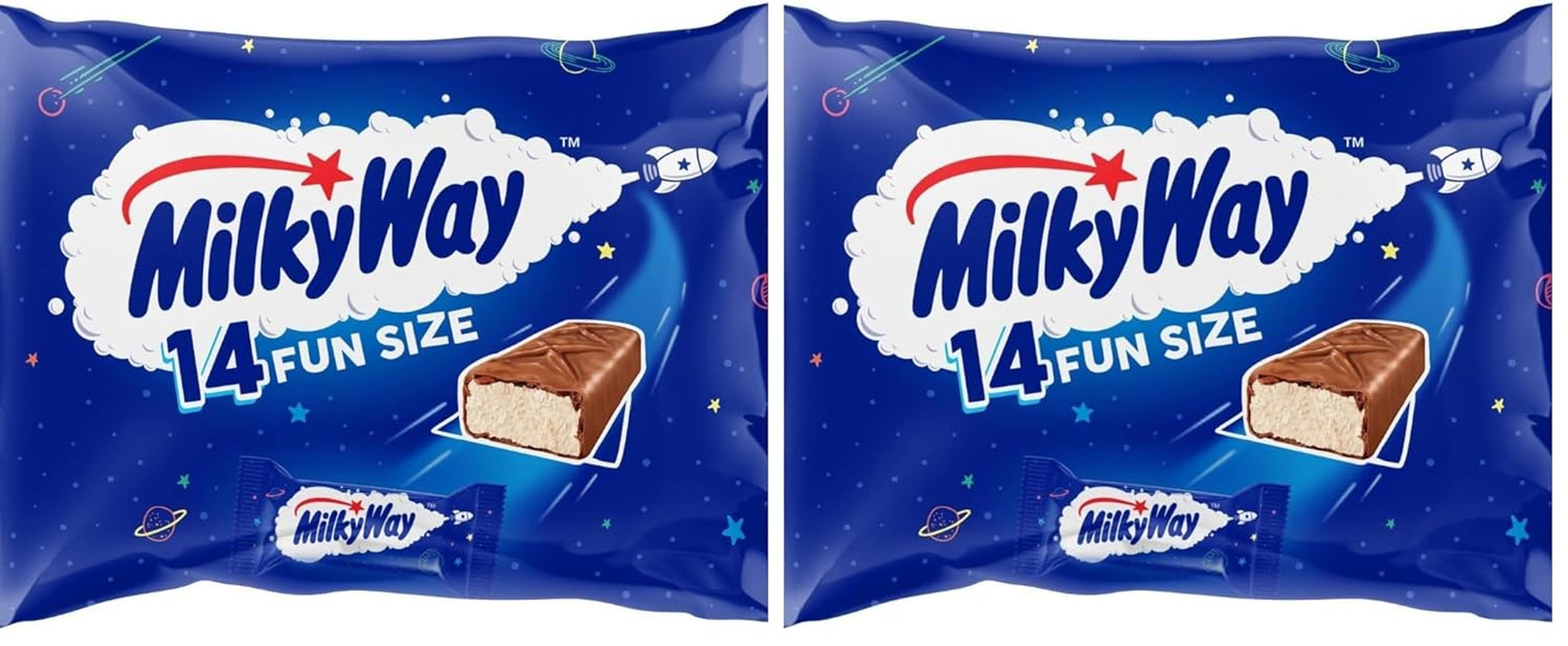 Mini opakowanie czekolady zbiorczej, mini tabliczki czekolady z kremem nugatowym w karmelu, 227 g, pomysł na prezent czekoladowy, duże opakowanie czekolady