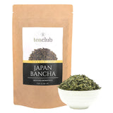 Bancha Japońska herbata zielona sypka 100 g, aromatyczna i delikatna japońska herbata zielona, ​​Teaclub Green Tea
