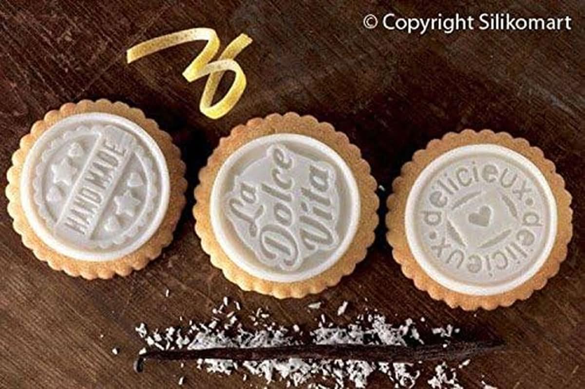 Silikomart 22.165.77.0165 CKC05 COOKIE DOLCE VITA SLIM Kuchnia Naty Shop