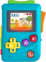 Fisher-Price HBC86 - Zabawa edukacyjna Lil' Gamer, muzyczna zabawka do nauki i aktywności, wersja niemiecka, dla niemowląt i małych dzieci od 6 do 36 miesięcy Baby Toys Naty Shop France Multi