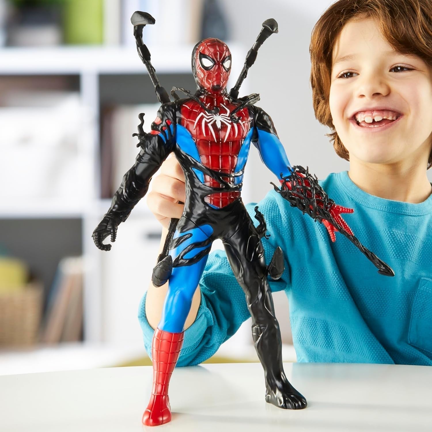 Marvel Spider-Man Venomversus Spider-Man Zmieniacz kolorów Figurka z akcesoriami Figurki Sklep Naty
