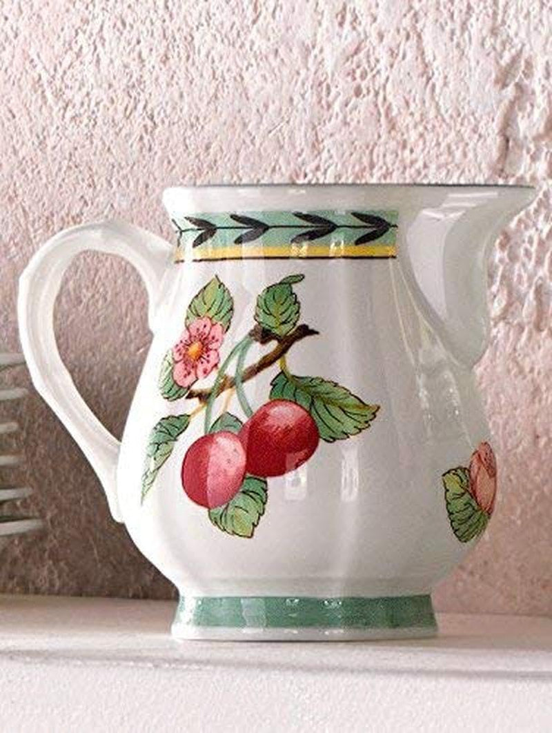 Villeroy & Boch French Garden Fleurence Kubek na mleko, 250 ml, porcelana Premium, biały/wielokolorowy 1022810760 Rozmiar L (34-36)