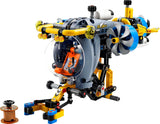 LEGO Technic Odkrywca głębin Łódź podwodna Zabawka do budowania dla dzieci w wieku 9 lat Chłopcy i dziewczęta Kreatywne pomysły na prezenty urodzinowe Pojazd do zbudowania z obracającymi się śmigłami 42201 Zestawy do budowania Besuche den LEGO-Store