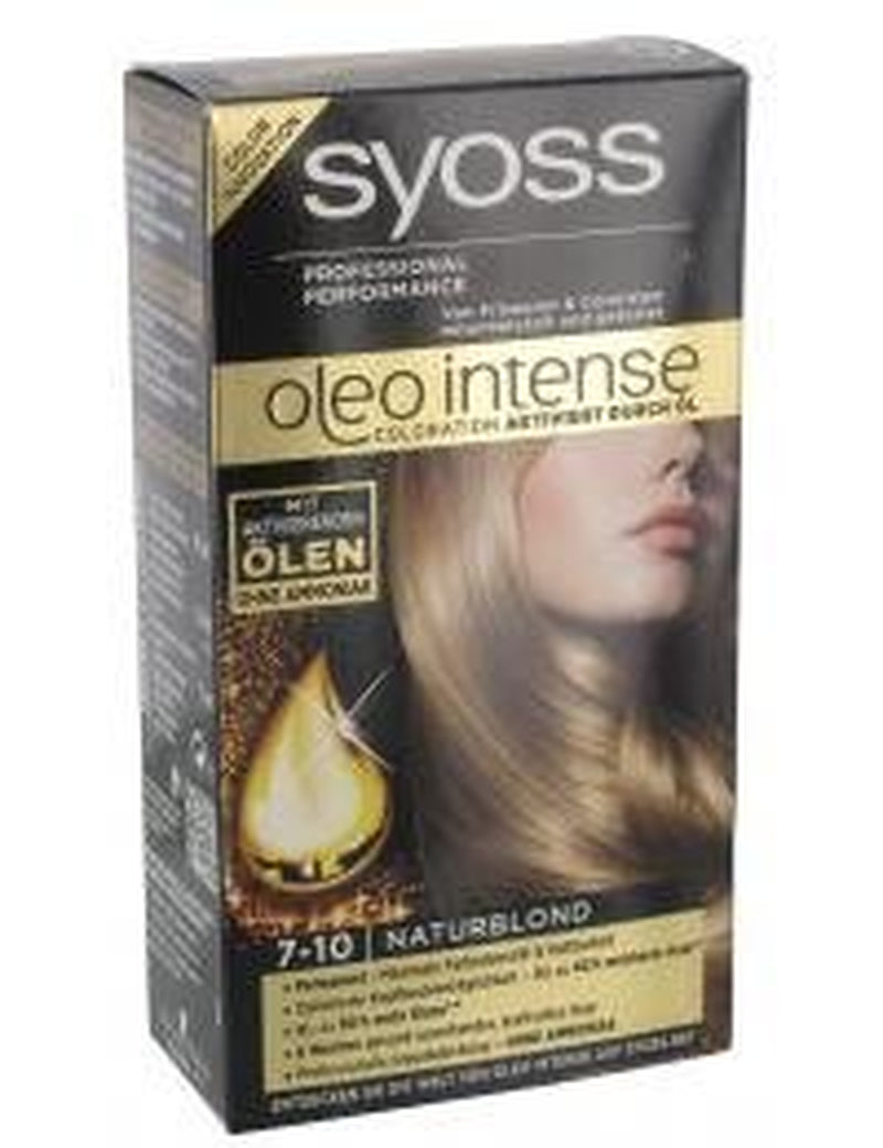 Syoss Oleo Intense Coloration 5-86 Sweet Brown 3 opakowania (3 x 1 sztuka) Naty Shop Jasnobrązowa farba do włosów 1 sztuka (1 opakowanie)