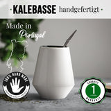 ZESTAW HERBATY ORIGEENS MATE Z filiżanką portugalskiej mate, bombillą i herbatą BIO Yerba Mate - Oryginalny zestaw upominkowy