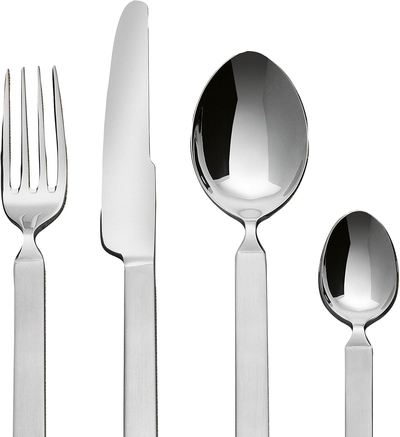 Alessi 4180S24 Zestaw suchych sztućców 24 sztuki ze stali nierdzewnej Kitchen Naty Shop
