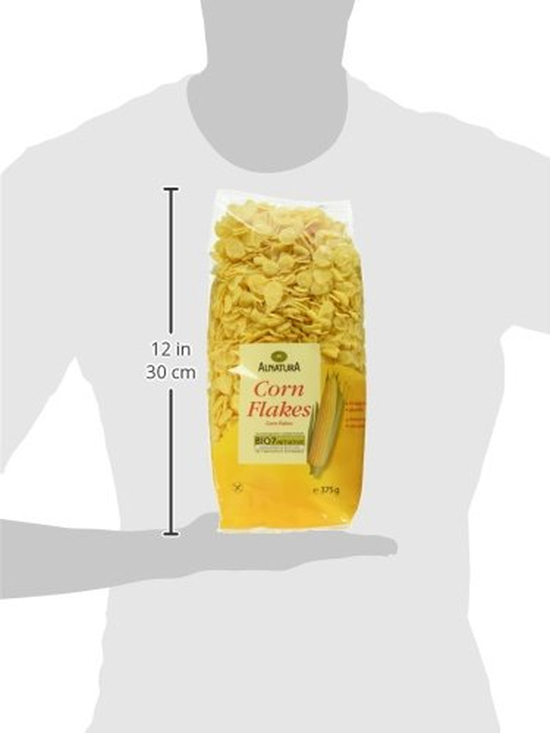 Ekologiczne płatki kukurydziane, bezglutenowe, 375 g