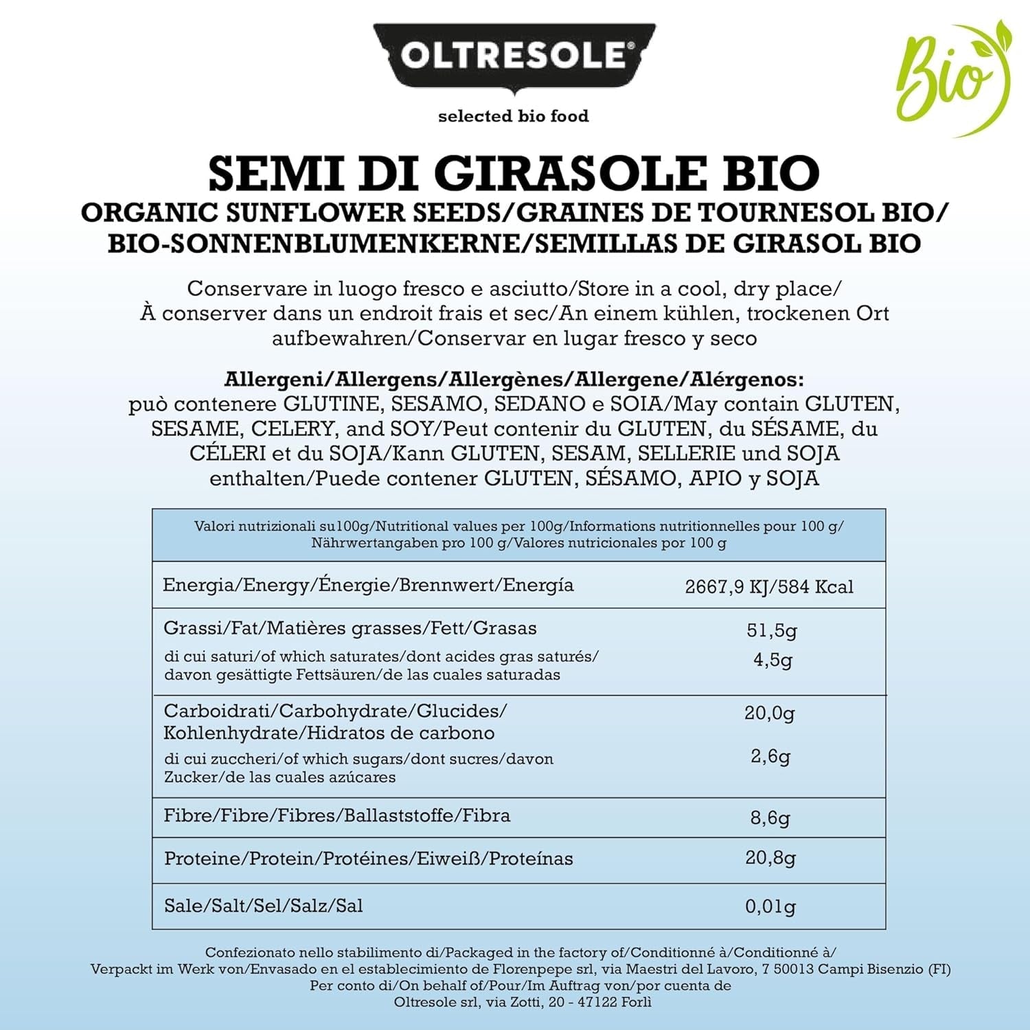 Organiczne nasiona słonecznika 3kg, surowe, łuskane, nieprażone i niesolone organiczne nasiona słonecznika, bogate w błonnik i składniki odżywcze, idealne jako przekąska i do przepisów kulinarnych