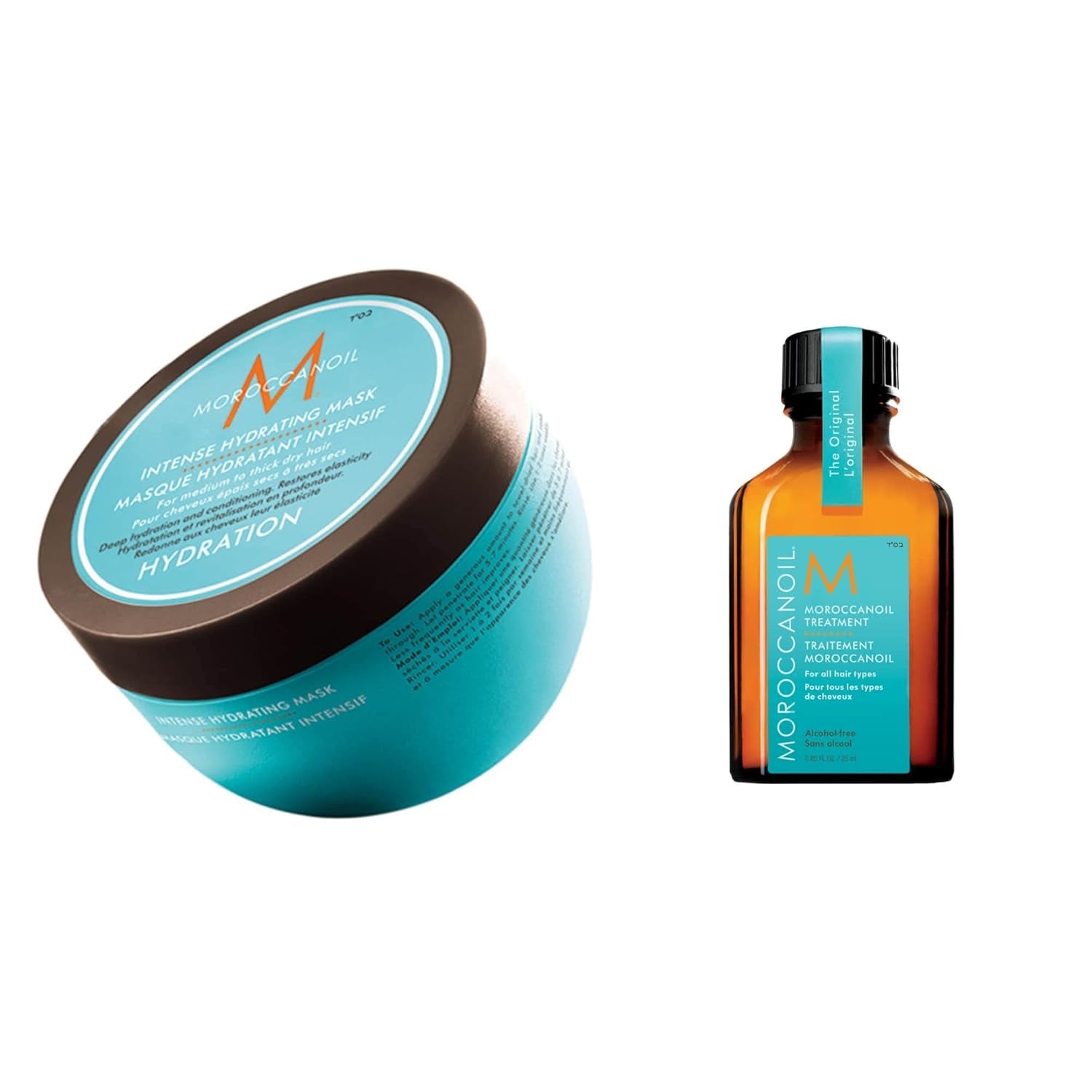Intensywna maska nawilżająca Moroccanoil Naty Shop maska do włosów 250ml Oryginalne opakowanie zabiegowe 25ml