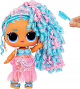 KUPA ŚMIECHU. Niespodzianka! Big Baby Hair Hair Hair – SPLASH QUEEN – 27,94 cm große Puppe mit 14 Überraschungen, Accessoires zum Teilen und echten Haaren – Für Kinder und Sammler ab 4 Jahren