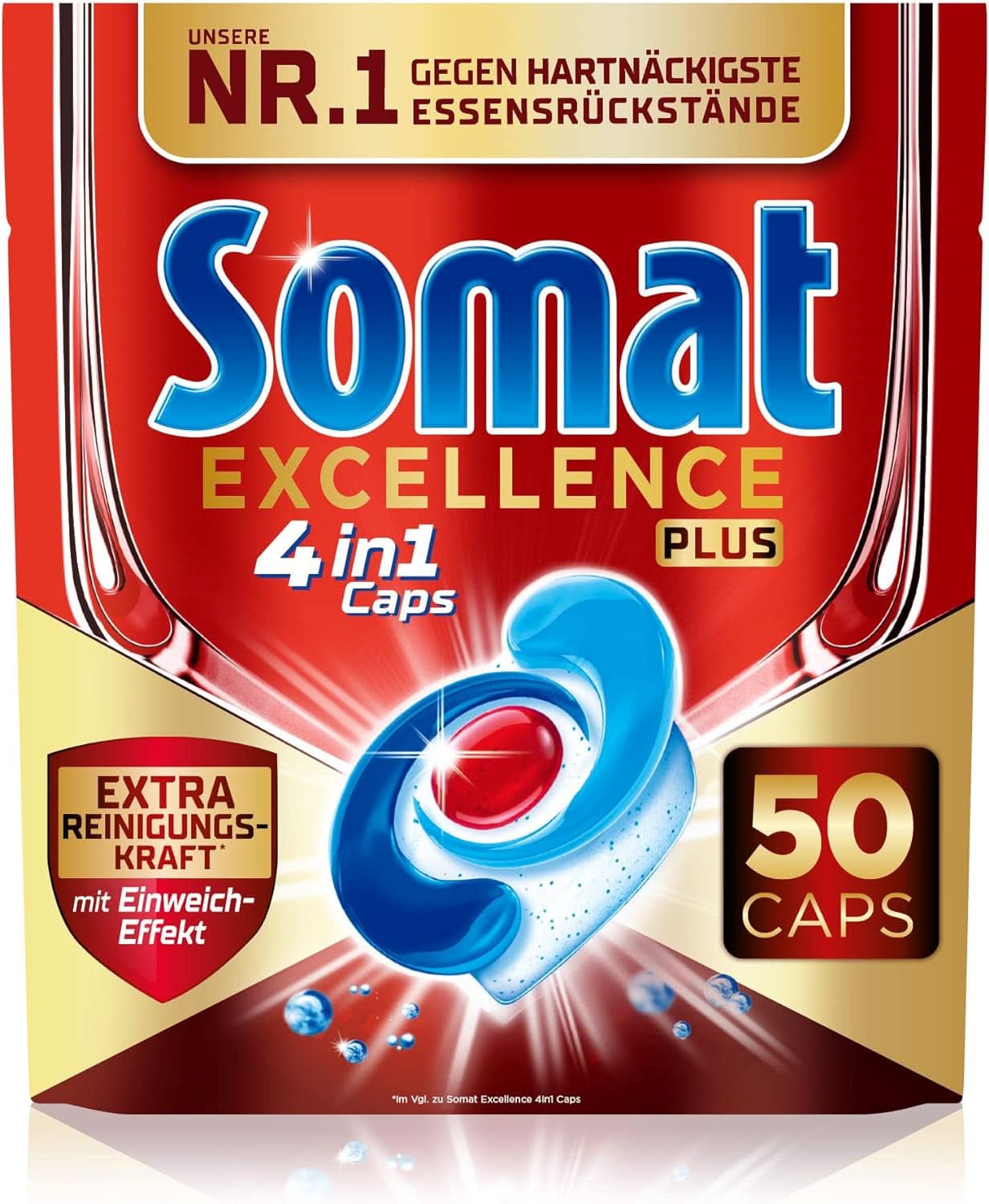 Somat Excellence plus kapsułki 4w1 (50 kapsułek), tabletki do zmywarki Naty Shop