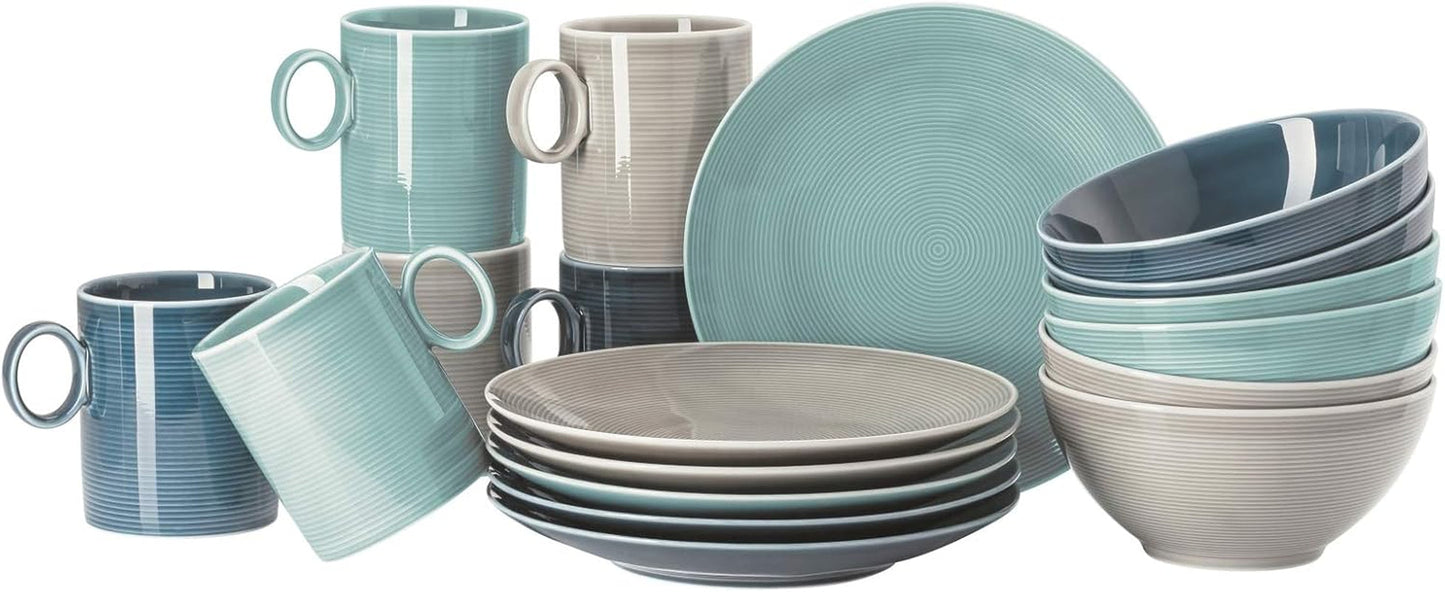 Thomas Loft marki Rosenthal Color - zestaw mieszany, 18 elementów, 9999 CM