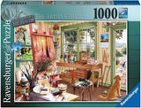 Ravensburger Puzzle 1000 elementów - Moje schronienie: szopa artysty Puzzle Naty Shop Nowy projekt