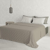 Włoska pościel kołdra letnia CHIC mikrofibra DOUBLE 250X250Cm brąz Kołdry i kołdry Naty Shop