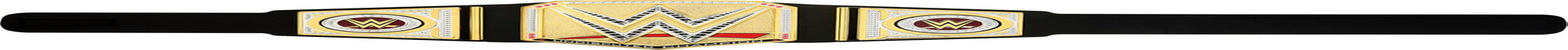 Mattel Mattel Pas mistrzowski WWE, niekwestionowane odgrywanie ról i kostium WWE Universal Championship, ok. Pasek ze sztucznej skóry o długości 100 cm z unikalnym dopasowaniem, figurki HYJ35 Naty Shop