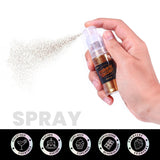 Jadalny brokat - 10G, różowo-złoty brokat do napojów, jadalny brokat w proszku, barwnik spożywczy w proszku, złoty proszek, metaliczny brokat w proszku, brokat w sprayu do koktajli, czekolada, ciasta, kremówka