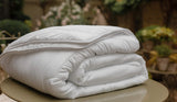 Kołdra termoregulacyjna, umiarkowany, 240 x 220 cm, pot, optymalna wentylacja, 100% bawełna, perkal, uczucie świeżości, francuskie kołdry i kołdry Naty Shop