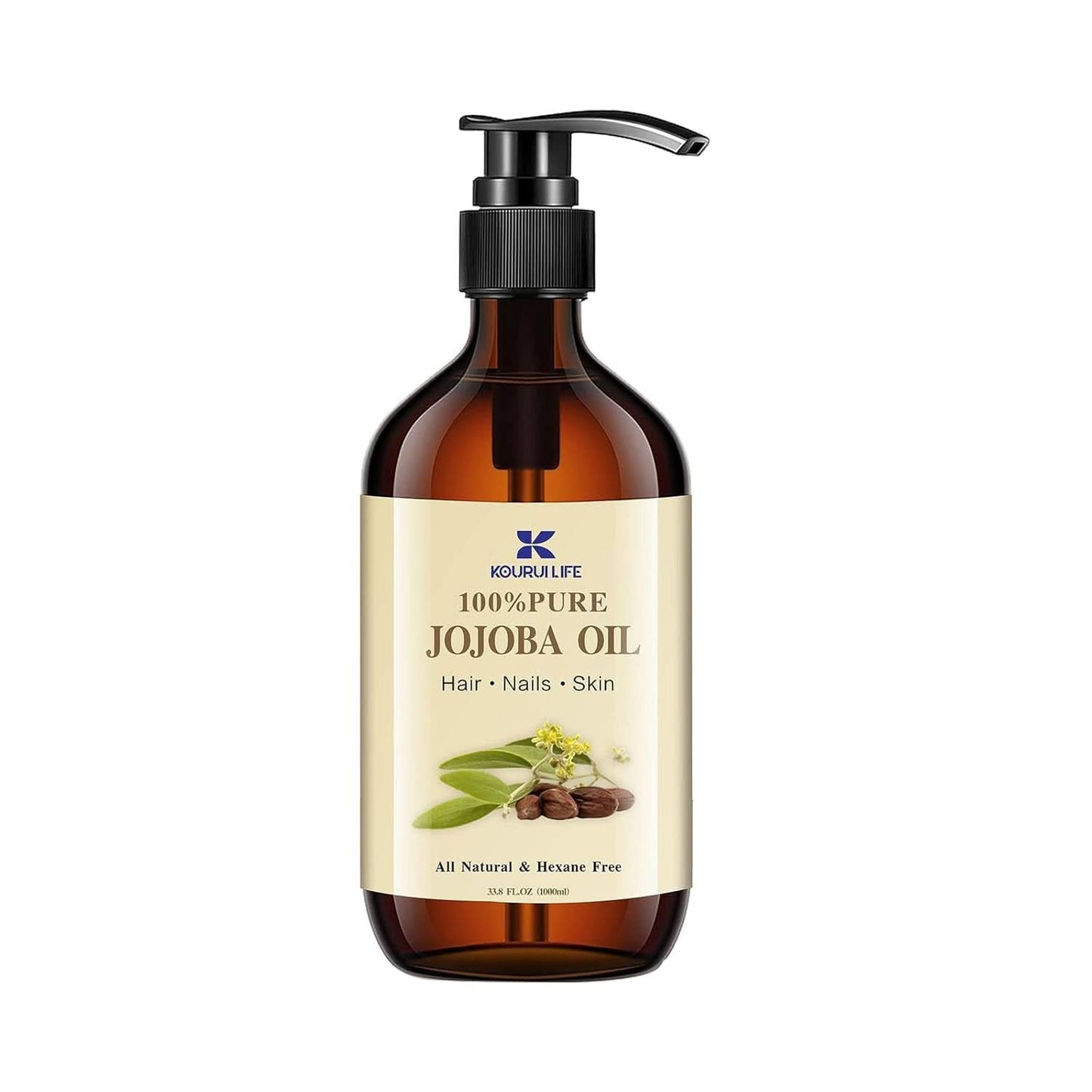 Organiczny olejek jojoba 1 litr, 100% czysty Sklep z kosmetykami i urodą Naty