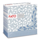 Fato - Serwetki papierowe suche, airlaid, efekt tekstylny, opakowanie 50 serwetek, 40X40 złożone w formacie 4, Tropicana Decor