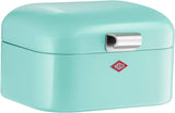 Kosz na chleb Wesco 235 001 Mini Grandy 17 x 18 x 12 cm (dł./szer./wys.) różowy, stal nierdzewna Pudełka do przechowywania żywności Naty Shop Mint