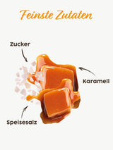 Polewa kawowa Kotanyi Solony Karmel | feiner Caramellgeschmack, opakowanie 4er (4 x 65g)