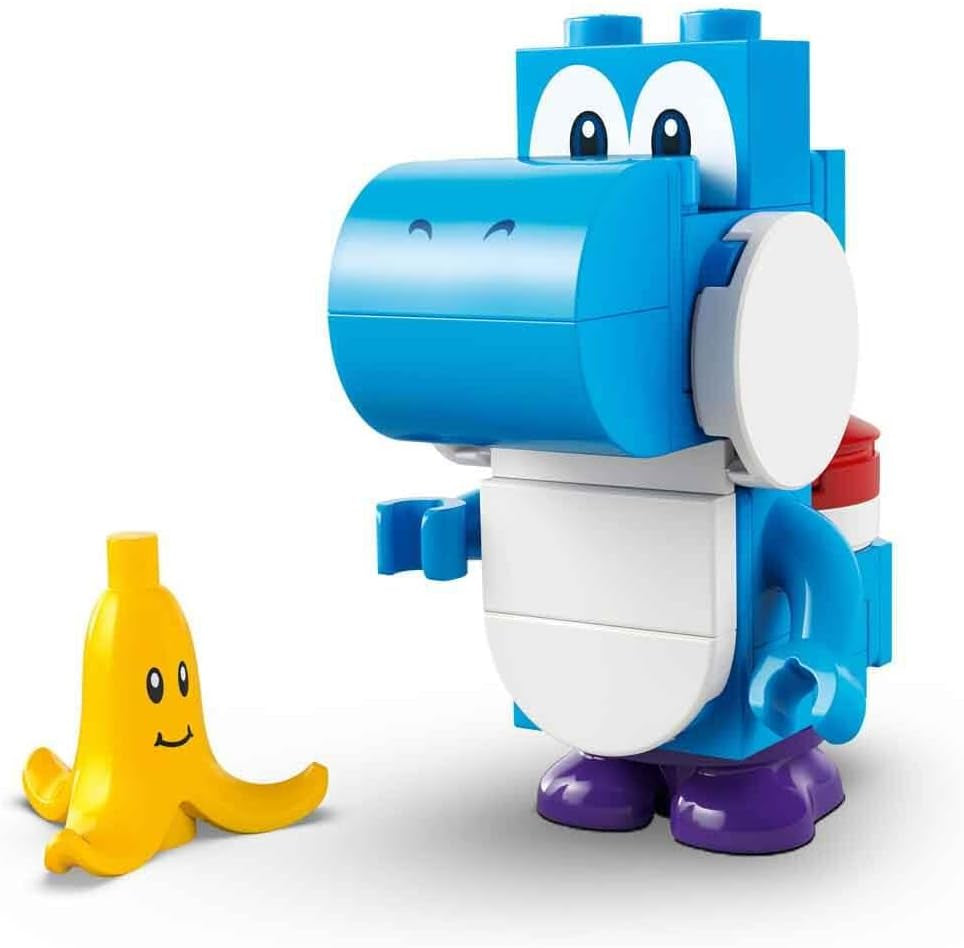 LEGO Super Mario: Mario Kart - Rower Yoshi, zestaw kolekcjonerski Nintendo Adventure, prezent dla dzieci, chłopców, dziewcząt i graczy w wieku 7+, zestaw figurek Yoshi 72031 Zestawy do budowania Kup w sklepie LEGO