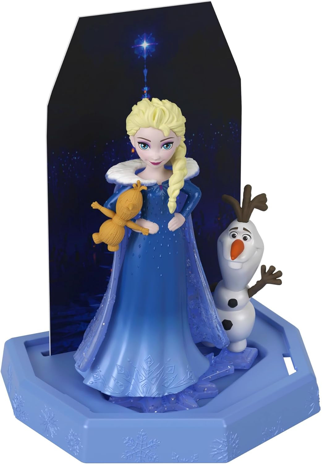 Mattel Disney Frozen Ice Reveal Squishy Ice Gel Doll i 6 niespodzianek, w tym figurka przyjaciół i akcesoria (lalki mogą się różnić) HRN77 Lalki Naty Shop